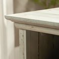 thumbnail image 5 of Sauder Barrister Lane Executive Desk, White Plank Finish, 5 of 14