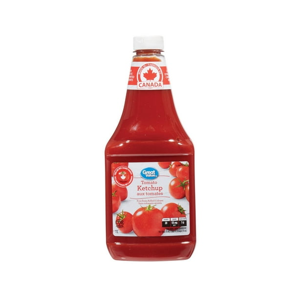 Ketchup aux tomates Great Value 1 l