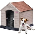 thumbnail image 1 of Casa Para Mascotas Q Perrón Raza Chica Con Puerta Color Terracota, 1 of 9