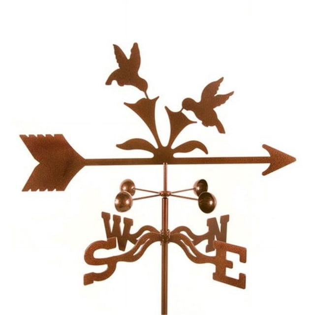 EZ Vane EZ1108-GR Hummingbirds Weathervane with Garden Mount