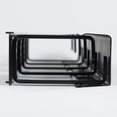 thumbnail image 4 of Panel administrador de cables, anillo ICC, 1U, montaje en rack, 19 pulgadas, metal negro, 4 of 9