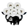 thumbnail image 4 of Durable Metal Sloth Toilet Paper Holder, Wall Mounted Roll Holder, 4 of 5