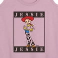 thumbnail image 3 of Toy Story 4 - Type Block Jessie - Women's Racerback Tank Top, 3 of 5