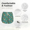thumbnail image 6 of Lsque Jungle Animals Printed Women's Running Shorts with Liner Pockets,Elastic Quick Dry Workout Athletic Gym Yoga Shorts,Womens High Waist Shorts-Small, 6 of 9
