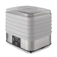thumbnail image 1 of Hamilton Beach 32100A 500 Watt 5 Tray Stacking Countertop Food Dehydrator, Gray, 1 of 8