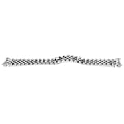 Jubilee Watch Band Solid Link For Rolex Datejust Hidden Clasp 20mm Heavy S/steel