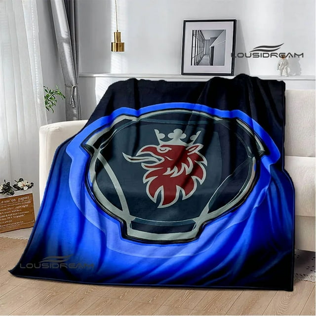 Lightweight Rectangle Flannel Picnic Blanket with 3D Print for Indoor Outdoor