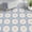 Blue and White, variant on MORCART Peel and Stick Floor Tile - 20 PCS, 7.87" x 7.87" Vinyl Flooring - Waterproof Self-Adhesive Tile Sticker for Wall Backsplashes, Bathroom, Kitchen - Green and White Floral Look