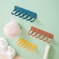 thumbnail image 4 of stanreset Hanging Hook Self Punch-less Towel Heavy Duty Hooks Wall Rag Multi-purpose Organizer Hanger Household Kitchen Red, 4 of 9