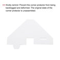 thumbnail image 4 of Uxcell Adjustable Cardboard Corner Protector, Cardboard Edges Protector 6x6x2.2cm for Packing, Shipping Pack of 40 White, 4 of 5