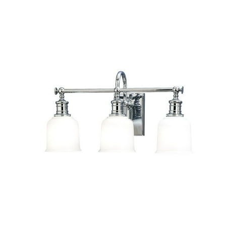 - Keswick 3 Light Bath Bracket, Polished Chrome - 1973-PC