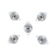 thumbnail image 4 of Cojinete de Transferencia Ticfox 5 Piezas Metal Hierro Acero Universal Bola montada en Rodillo, 4 of 10