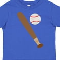 thumbnail image 4 of Inktastic Baseball Bat and Ball Boys or Girls Toddler T-Shirt, 4 of 5