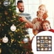 thumbnail image 1 of ¡Promo Exclusiva!, Accesorios para fiestas navideñas Juego de bolas navideñas pintadas Bolas de plástico Ventana disponible Árbol de Navidad disponible Árbol de Navidad pequeño colgante Akmoler, 1 of 6