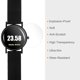 thumbnail image 2 of 5uds Reloj Pantalla Protector 35mm Diámetro 0,32mm Grosor Redondo Anti-explosión Alta Definición HD Suave PET Inteligente Reloj Cristal Pantalla Protección Película, Transparente, 2 of 6