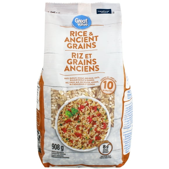 Great Value Rice & Ancient Grains, 908 g