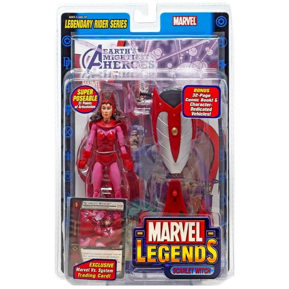 Marvel Series 11 Legendary Riders Scarlet Witch Action Figure