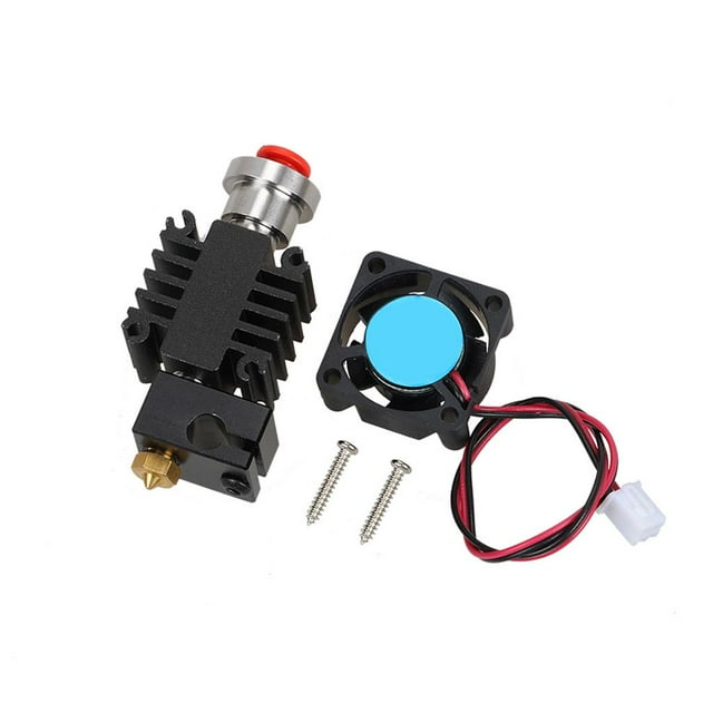 Metal1.75mm Extrusora de Alimentación filamenti 0.4mm Boquilla para 3D Printer Hugo Extrusora de largo alcance
