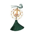 thumbnail image 1 of Colgante de coche Bodhi Lotus, decoración colgante para dormitorio y oficina. Verde, 1 of 6