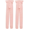 thumbnail image 2 of 2 Pairs Girls' Ultra Soft Pro Dance Tights Ballet Transition Daily Student Tights (Toddler/Little Kid/Big Kid), 2 of 6