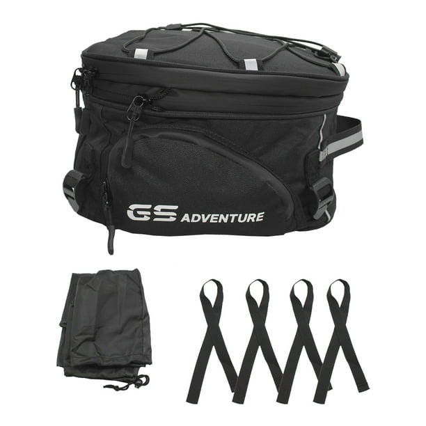 Scienceny Bolsa de equipaje para rejilla trasera de motocicleta, bolsas traseras para motociclismo al aire libre a prueba de polvo, accesorios de Gafas de moto