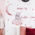 thumbnail image 4 of Dream Big Little One Pegatinas de pared con citas inspiradoras de elefante, pegatinas de pared para niños, para dormitorio, sala de juegos, guardería, decoración de pared, 4 of 5