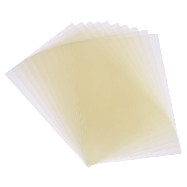 10 Pcs Shrink Plastic Sheets, 8x12 Inch Shrink Films Paper, Gold