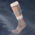 thumbnail image 4 of Cmfcve Men's Wool Thermal Ski Socks Over-The-Calf Full Cushion Winter Snowboard Socks Sthick Hiking Socks, 4 of 7