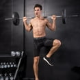 thumbnail image 4 of PENGXIANG Men‘s Athletic Compression Shorts  Sports Performance Active Cool Dry Running Tights Quick Dry Shorts Tight Breathable Pants for Sports, 4 of 6