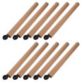 thumbnail image 1 of SOPOTUTU 10Pcs Kraft Paper Mailing Tubes with Plastic Caps for Shipping Posters Artwork and Documents, 1 of 7