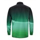 thumbnail image 2 of Camisas Para Hombre Camisa de manga larga con estampado digital 3D de manga larga con patrón de tendencia informal de la calle de moda para hombre Camisa de tamaño (Green, XXL), 2 of 7