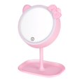 thumbnail image 2 of Espejo de tocador inteligente Led Hello Kitty favorito de moda con espejo de maquillaje de escritorio ligero para niñas, 2 of 4