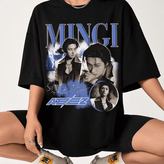 Mingi Ateez GOLDEN HOUR Part 4 Graphic T-Shirt, In Your Fantasy Music 2026 Tee