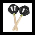 thumbnail image 2 of Orff Sand Hammer Orff Musical Percussion Instrument Children Rattle Toys Musical Instrument Toy,1Pair Black,1 pair * maracas,Black, 2 of 6