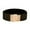 Black3, variant on IQOGKRN Women's Elastic Wide Waist Belt with Buckle Stretchy Cincher for Dresses & Coats Black1 One Size