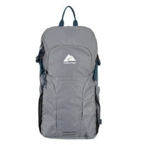 Ozark Trail 14L Hydration Pack, with Water Reservoir, Gray Polyester