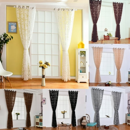 Hicoup Fashion Circle Bubbles Window Curtain Sheer Divider Home Hicoup Fashion Circle Bubbles Window Curtain Sheer Divider Home Bedroom Decor