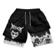 thumbnail image 1 of Performance Short Berserk Negro Gym Guts Anime, 1 of 1