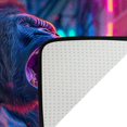 thumbnail image 4 of Monkey Rug & Home Decor-Cool Gorilla Black Area Rugs-Animal Monkey Rug Carpet Durable & Non-Slip Modern Rugs for Living Room Bedroom Man Cave Decorative-L75GK, 4 of 7