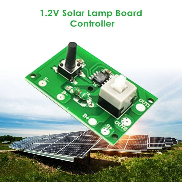 Kits de module de commutateur de Circuit de contrôleur de lumière de chaîne  de contrôle de panneau de lampe solaire de 1.2 V 