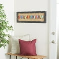 thumbnail image 2 of DecMode Multi Colored Wooden Bird Wall Decor, 2 of 9