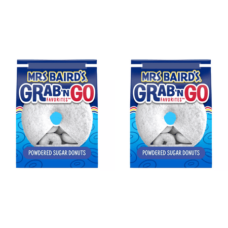 Mrs Baird s Grab n Go Favorites Powdered Sugar Donuts 10 oz pack of 2 Powdered Sugar Donuts Mrs Baird s Donuts Mini Donuts Grab n Go Pack of 2 Mrs Baird s Grab n Go Favorites Powdered Sugar Donuts 10 oz pack of 2 Powdered Sugar Donuts Mrs Baird s Donuts Mini Donuts Grab n Go Pack of 2