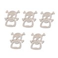 thumbnail image 4 of WEAVILUX 5Pcs Tipsy Bottle Opener Portable Skull Head Alloy for  Party Use, 4 of 8