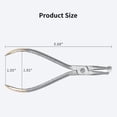 thumbnail image 2 of Pinces Adhésives Dentaires, Bandage Orthodontique, Pinces à Instrument Chirurgical Dentaire, Kit de Traction Dentaire pour Dentiste - Facile à Utiliser, 2 of 4