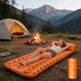 thumbnail image 6 of Step-On Self-Inflating Sleeping Pad With Built-In Foot Pump - Portable Camping Mattress 76x27x3.1in Waterproof Outdoor Nap Cushion For Backpacking Hiking Travel 4 Colors, 6 of 6