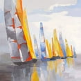 thumbnail image 2 of Mauviel, Laurence 12x12 White Modern Wood Framed Museum Art Print Titled - Helios, 2 of 4