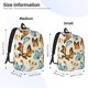 thumbnail image 2 of Fotbe Butterflies Mochila de Lona con Estampado, Mochila Duradera, Mochila Versátil de Alta Calidad, Mochila Compacta Vintage-Small, 2 of 5