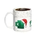 thumbnail image 1 of Taza de cerámica blanca, diseño único para café, té o agua, vajilla duradera con amplia capacidad para el desayuno y el uso diario, fácil de limpiar, 1 of 6