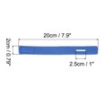 thumbnail image 2 of Uxcell 20cm Stretchy Belt Holders Pole Sleeve Cover Fishing Rod Strap, Blue 6 Pack, 2 of 6