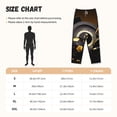 thumbnail image 2 of Cauagu Casino Cards Pajama Pants for Women Loose Fit Wide Leg Trouser Pants Casual Elastic Waist Drawstring Lounge Pants, 2 of 6